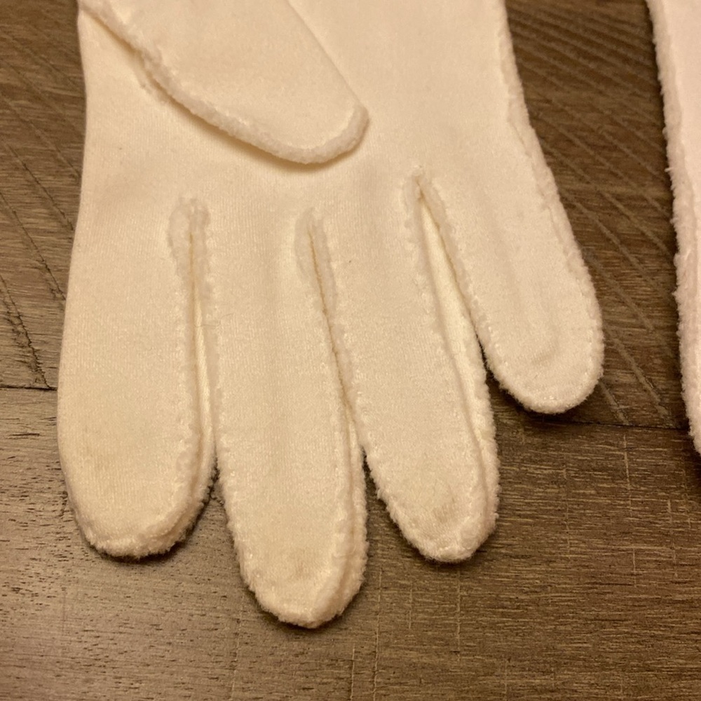 Vintage Beaded Long Dress Gloves - Picture 3 of 8